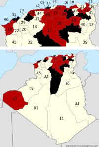 H1N1 Algeria as of December 7th 2009